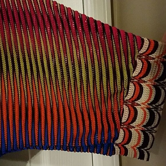 Elysee 26 Multicolor blouse  Sz M NWOT - Picture 4 of 5